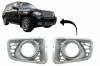 Ornamente Proiectoare Argintii KITT Land Rover Range Rover Vogue L322 (2010-2012) Autobiography Design