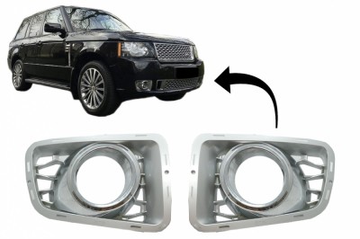 Ornamente Proiectoare compatibile cu Land Rover Range Rover Vogue III L322 (2010-2012) Autobiography Design Silver Edition Performance AutoTuning foto