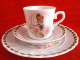 SET MIC DEJUN PORTELAN ESCHENBACH BAVARIA SET TRIO CEASCA CAFEA CU FARFURII