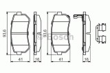 Set placute frana,frana disc HYUNDAI ix35 (LM, EL, ELH) (2009 - 2016) BOSCH 0 986 494 627