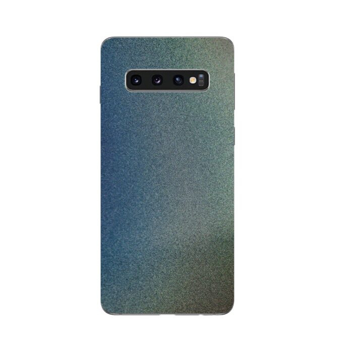 Set Folii Skin Acoperire 360 Compatibile cu Samsung Galaxy S10 Plus (SET 2) - ApcGsm Wraps Skin Intergalactic Blue