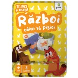Razboi caini vs. pisici/Te joci si inveti