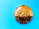 Medalie DAIMLER BENZ-1986-stare foarte buna!-40 mm., Europa
