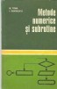 Metode numerice si subrutine