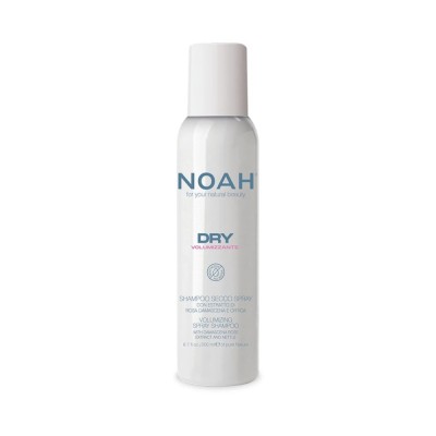 Sampon uscat pentru volum fara apa cu extract de trandafir de Damasc si urzica, 200ml, Noah foto