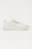 Karl Lagerfeld sneakers din piele KAPRIKA culoarea alb, KL24220