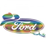 Cumpara ieftin Sticker Auto Ford Sheriff Tuning Exterior, Rezistent Apa/Soare, Aplicare Usoara, Folie Oracal Premium