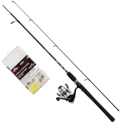 Combo Spinning Berkley Catch More Fish Perch 3000, 5.2:1, 1.80m, 5-20g, 2seg foto