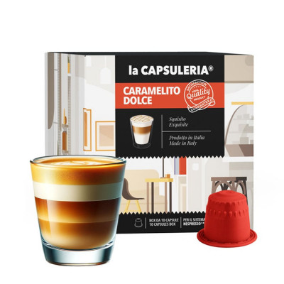Caramelito, 80 capsule compatibile Nespresso, La Capsuleria foto