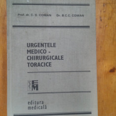 Urgentele medico chirurgicale toracice-C.G.Coman,B.C.C.Coman