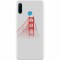 Husa silicon pentru Huawei P30 Lite, Red Bridge In Clouds