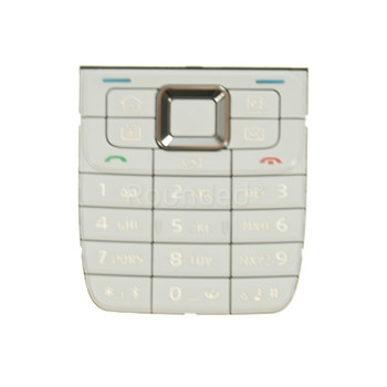 Tastatură alb latină Nokia E51 foto