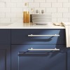VidaXL M&acirc;nere de dulap, 10 buc., argintiu, 224 mm, oțel inoxidabil 3203708