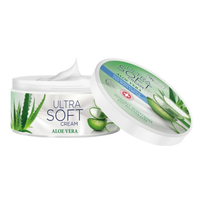 Crema pentru fata si corp, Inelia, Ultra Soft, Nutritiva, cu extract de aloe vera, 200ml foto