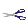 Foarfecă Birou, 16.5cm, V&acirc;rf Ascuțit, M&acirc;ner Moale, Albastru, Oem
