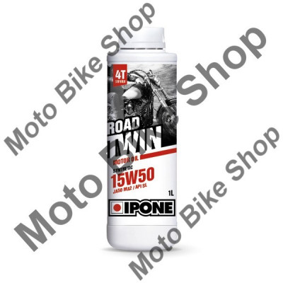 MBS Ulei moto 4T Ipone Road Twin 15W50 Sintetic - JASO MA2 - API SL, 1L, Cod Produs: 800049IP foto