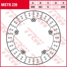 Disc frână fix față, 305/181x5mm 5x203mm, diametru gaură de centrare 8,4mm, spacing 0 (contains rivets) compatibil: BMW F 1100GS/1100S/1150GS/1150GS (