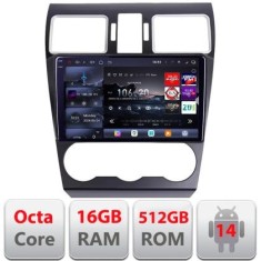 Navigatie Subaru Forester XV Qled 2K Octa Core 16+512 LTE 4G DSP Wifi 5Ghz android auto carplay radio gps internet kit-062-2019+EDT-E809-2K CarStore T