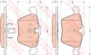 Set placute frana,frana disc VOLVO V60 (2010 - 2016) TRW GDB1684