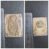 Iconita din Bronz Sf. Dimitrie.