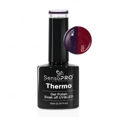 Oja Semipermanenta Termica SensoPRO Milano 10ml - #008 Sparkle Mauve foto