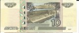 Bancnota 10 ruble 1997 - Rusia