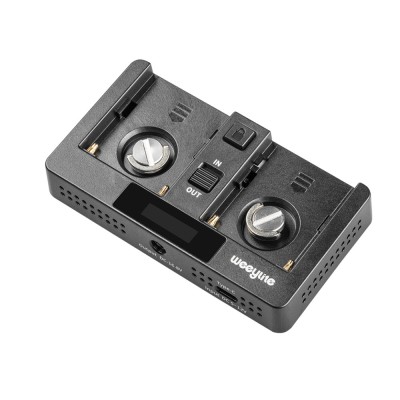 Adaptor Weeylite WB2 de la NP-F la V-mount pentru Weeylite ninja 200 sau Weeylite ninja 300 foto