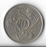 Moneda 10 francs 1968 - Burundi