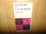 Haltere si Culturism -Regulament