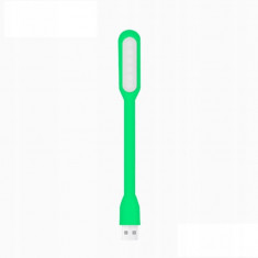 Lampa USB, MODULOSY, Silicon, Pentru laptop, Verde