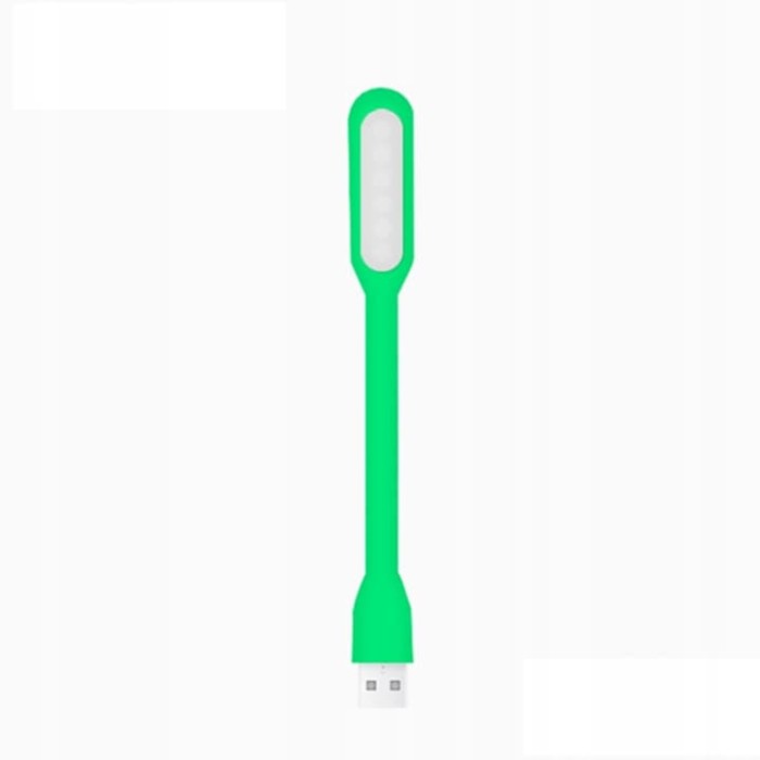 Lampa USB, MODULOSY, Silicon, Pentru laptop, Verde