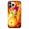 Husa compatibila cu Apple iPhone 11 Pro Max model Super Saiyan God Goku, Silicon, TPU, Viceversa