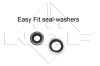 NRF 350395 EASY FIT Condensator, climatizare
