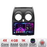 Navigatie Nissan Qashqai A-499 4+64 InCell Display 1K Android Waze USB Navigatie Internet Youtube Radio