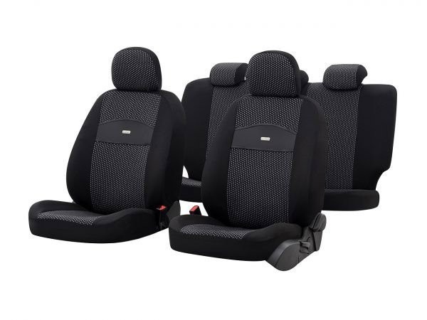 Huse scaun auto Negru Smart