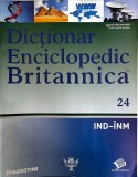 Dictionar Enciclopedic Britannica Vol. 24 IND-INM, Romana, Brosat, Stare Buna