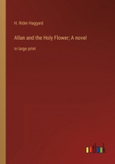 Allan and the Holy Flower; A novel: in large print foto