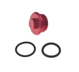 Buson capac ulei M24x2,5, culoare rosu Cod Produs: MX_NEW ASOP011