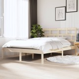 Gossi cadru de pat, 140x190 cm, lemn masiv de pin