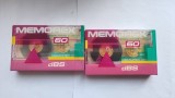 Lot 2 Casete Audio Memorex 60 TYPE I Normal Bias Sigilate