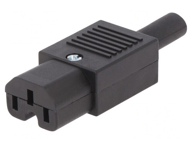 Conector Alimentare AC Mufă Mamă 10A 250V IEC 60320 Drept