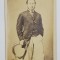 PRINTUL DE WALLES , EDUARD AL VII - LEA , VIITOR REGE AL REGATULUI MARII BRITANII , FOTOGRAFIE TIP C.D.V. , A DOUA JUMATATE A SECOLULUI XIX