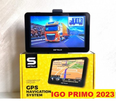 Navigatie GPS SERIOUX 5&amp;quot;Navigatie GPS iGO PRIMO Gps TIR,Camion Auto Europa 2023 foto