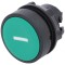 Comutator apăsare 22mm verde