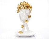 Statueta &quot;Crown White&quot; din rasina