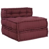 Canapea Modulara 4 pcs Bordo 70 x 70 x 56 cm tesatura, DKD Home Decor
