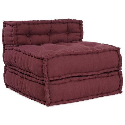 Canapea Modulara 4 pcs Bordo 70 x 70 x 56 cm tesatura foto