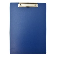 Clipboard EVOffice din Carton Plastifiat Simplu A4, Culoare Albastra - Mapa Documente foto