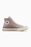 Converse tenisi Chuck 70 femei, culoarea bej, A09468C