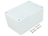 Carcasă universală 80mm x 120mm x 60mm cu bușon din alamă